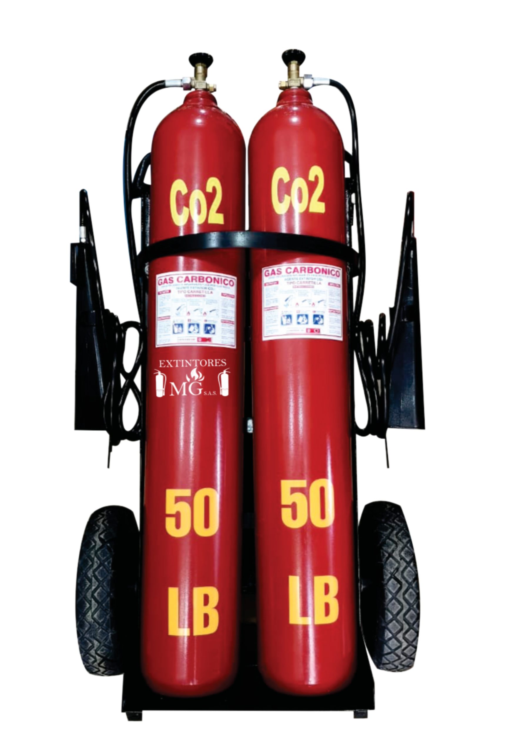 Extintor Co2 x 100 Libras